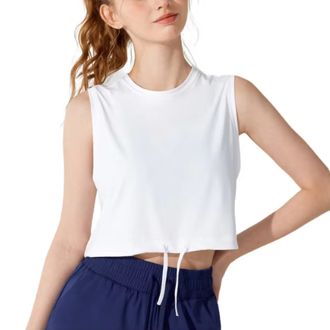 Fitness Yoga Fitness Workout Breathable Loose Tank Tops