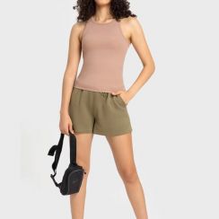 Women Quick Dry Activewear Sports Tank Top With Pad