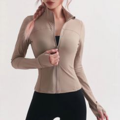 Women Summer Active Wear Workout Fitness Jacket